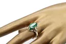 Vintage Ring Smaragd 14 Karat Gelbgold vrc082y